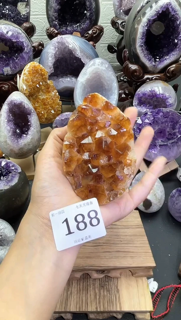 未镶嵌紫晶大型摆件（非配饰）188号摆件