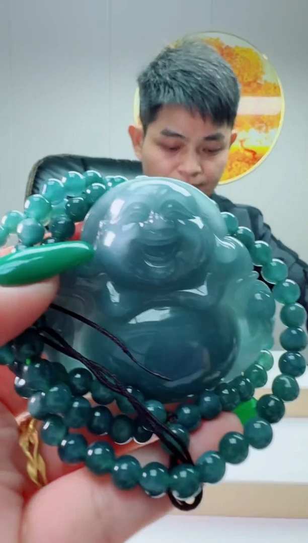 翡翠未镶嵌颈饰多样性随机发其一