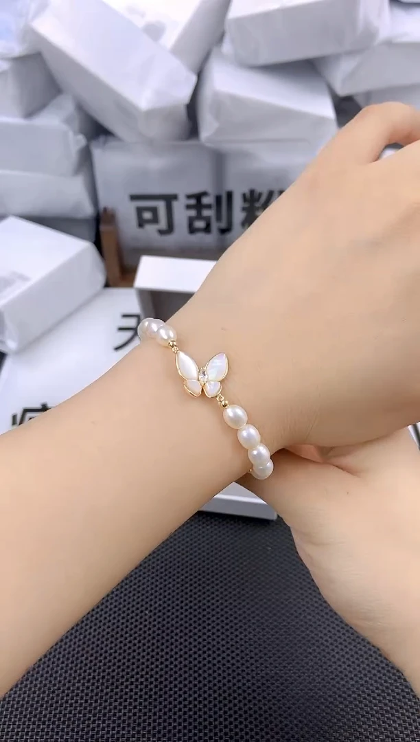 未镶嵌耳饰淡水珍珠sl1017