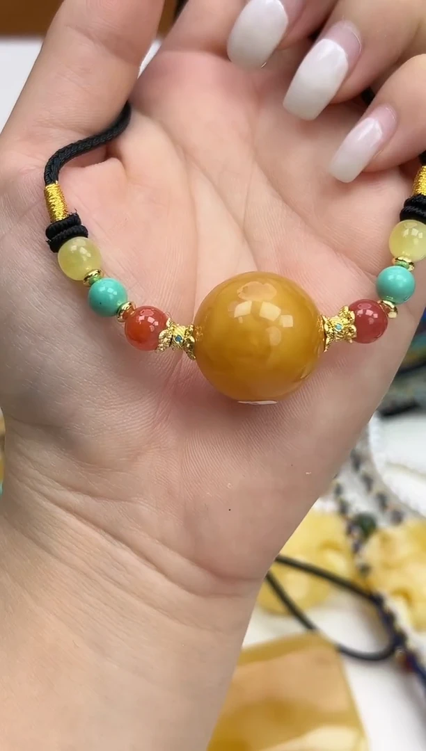 裸石蜜蜡未镶嵌天然琥珀蜜蜡