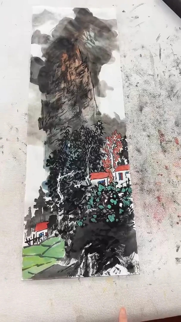 国画丰海亮/国画/花鸟