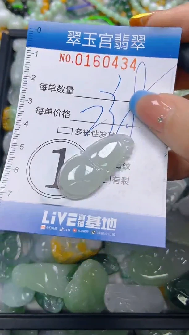 翡翠未镶嵌颈饰闪购0160434