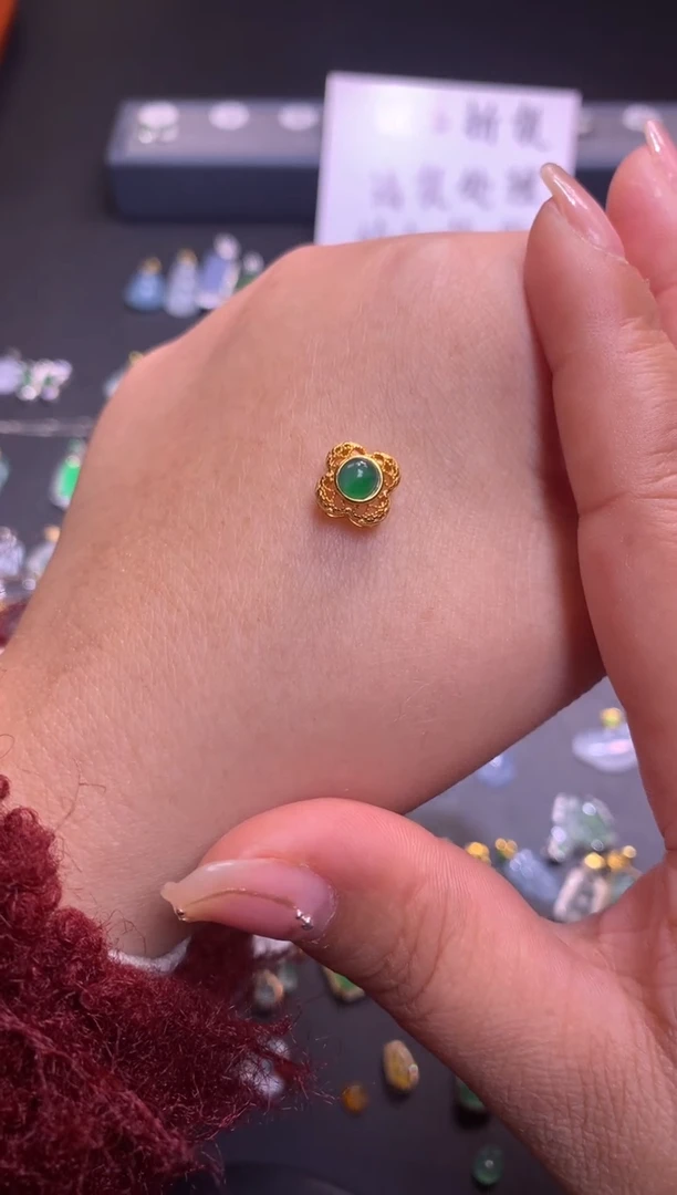 【闪购商品】翡翠吊坠(不含链)银S925镶嵌1