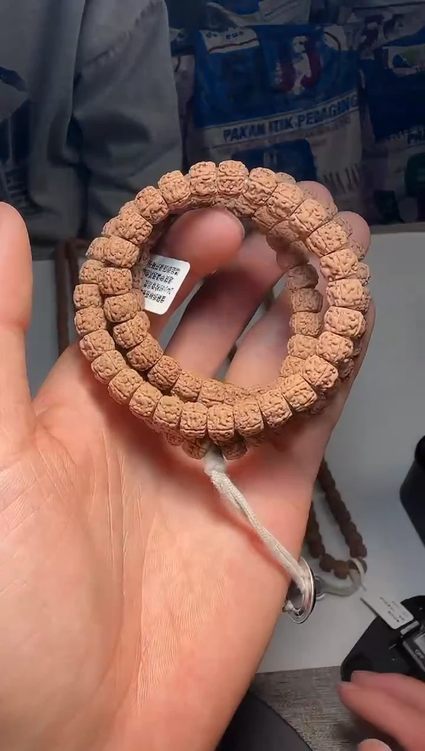 手串金刚菩提超头龙切黄点龙108-8mm