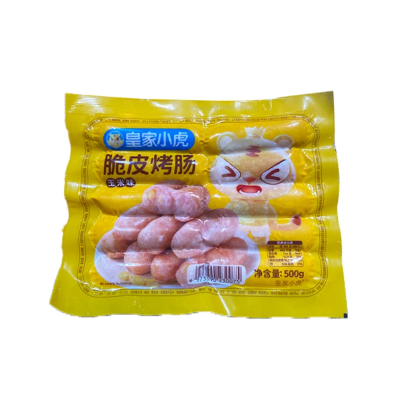 皇家小虎 玉米味烤肠 500g/袋