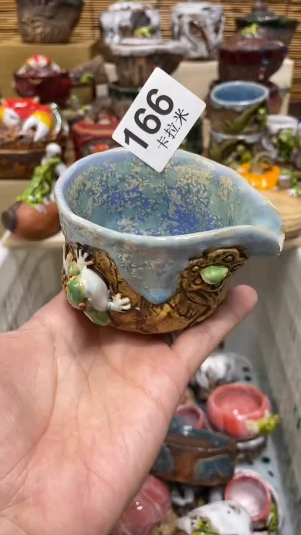 N****集166精美粗陶手工柴烧全量