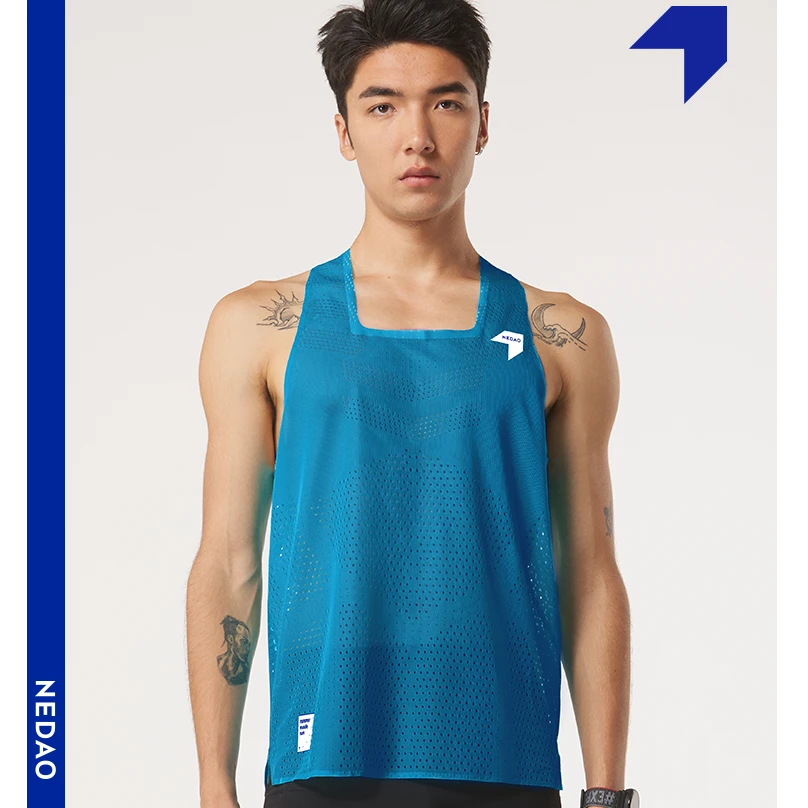 内道风洞背心3.5速干透气竞速马拉松跑步男女运动风洞背心升级款