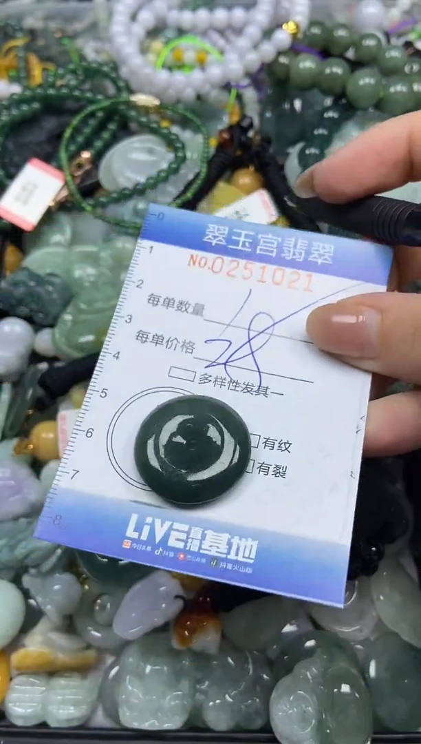 颈饰未镶嵌翡翠闪购C0251021