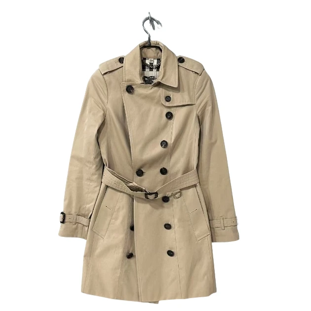99新 BURBERRY/博柏利 海囤 巴宝莉风衣uk4码/sy63680