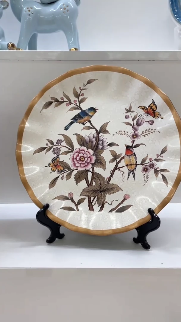 陶瓷花鸟盘（169盘）