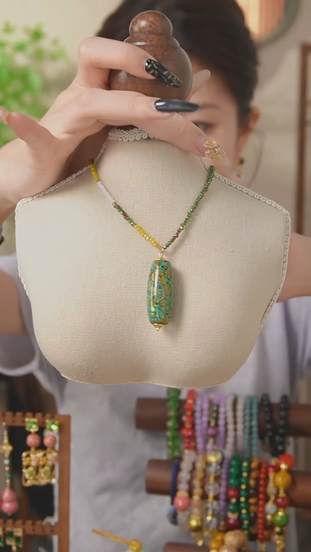 无非金属彩贝吟·项链