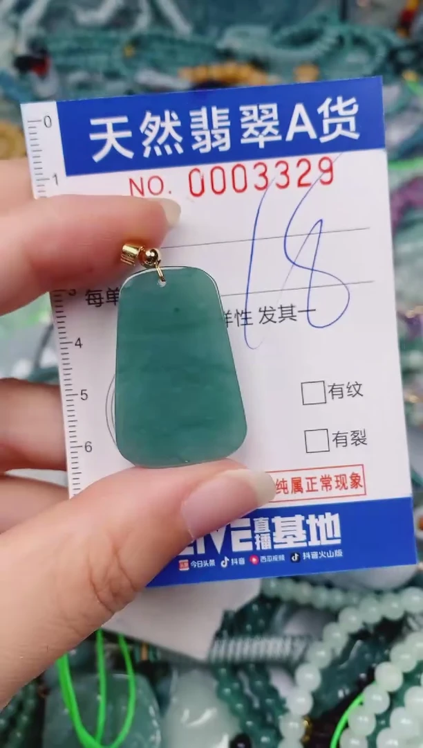 颈饰未镶嵌翡翠00003329