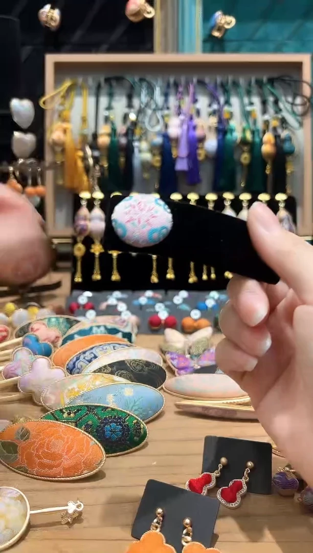 【闪购商品】【孤品车3.5】福寿绵长丝绒掰掰夹