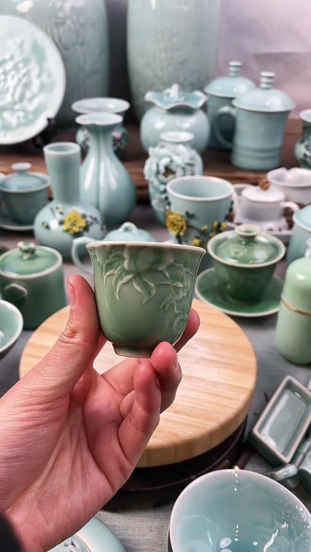 【闪购商品】特价 微瑕 慧仙青瓷