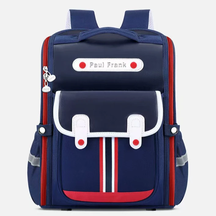 新款小学生书包护肩耐脏儿童防水书包