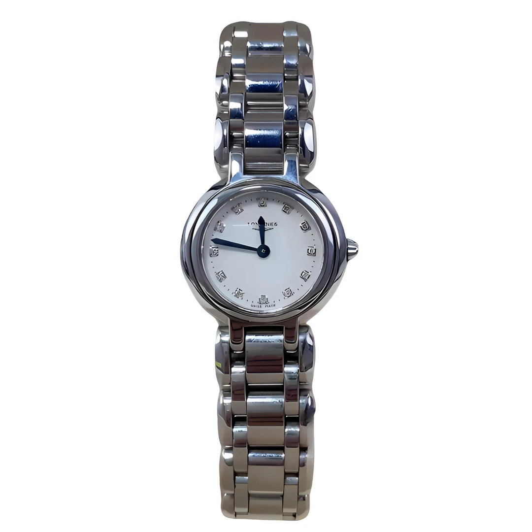 99新 Longines/浪琴 心月系列石英女表L8.109.4.87.6表径23