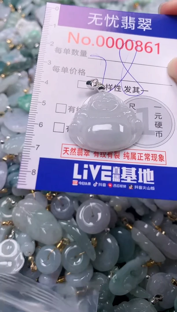 吊坠(不含链)未镶嵌翡翠861