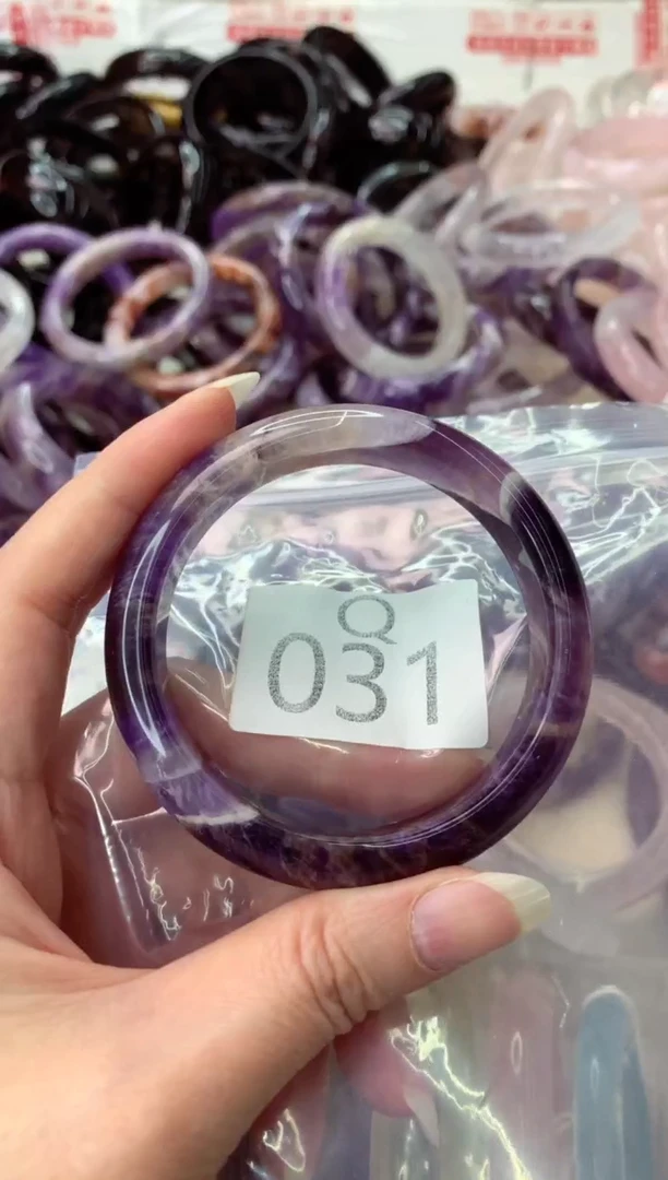 未镶嵌手镯水晶Q031-55