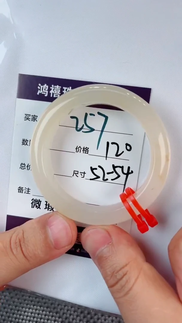 未镶嵌手镯石英质玉257