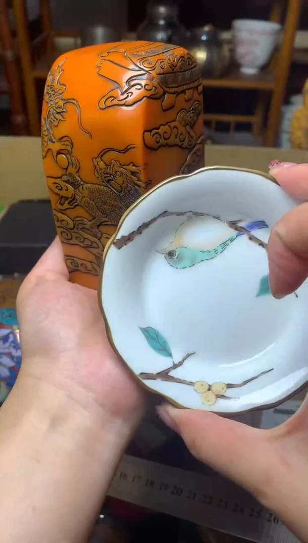 紫砂盖碗瓷器默认微瑕瓷器