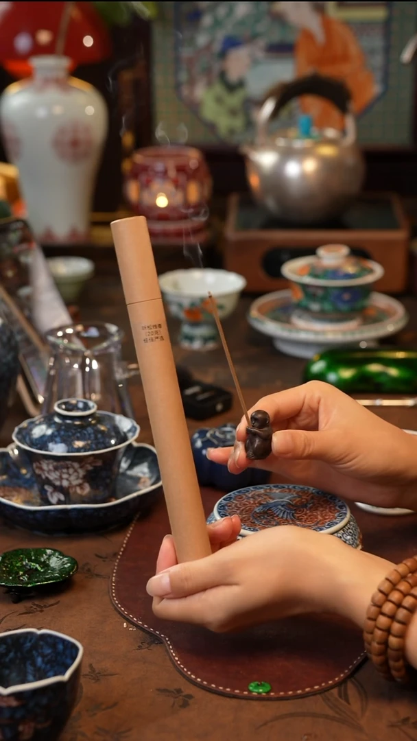 小猴子香套组  景德镇陶瓷福利款