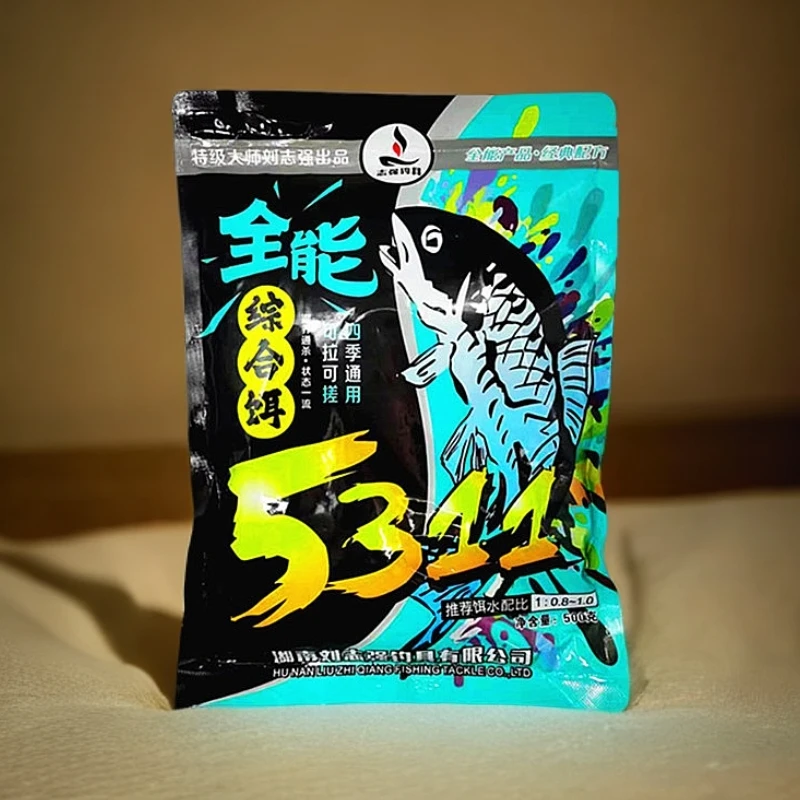 刘志强 5311综合饵500克水库池塘野钓鲫鲤草鳊钓饵
