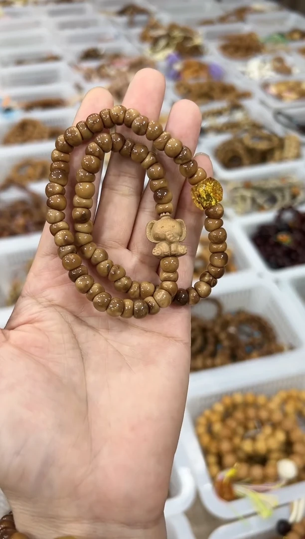 手串库克卡7.5A++级精品蒜瓣大肠diy老山小相双圈叠戴