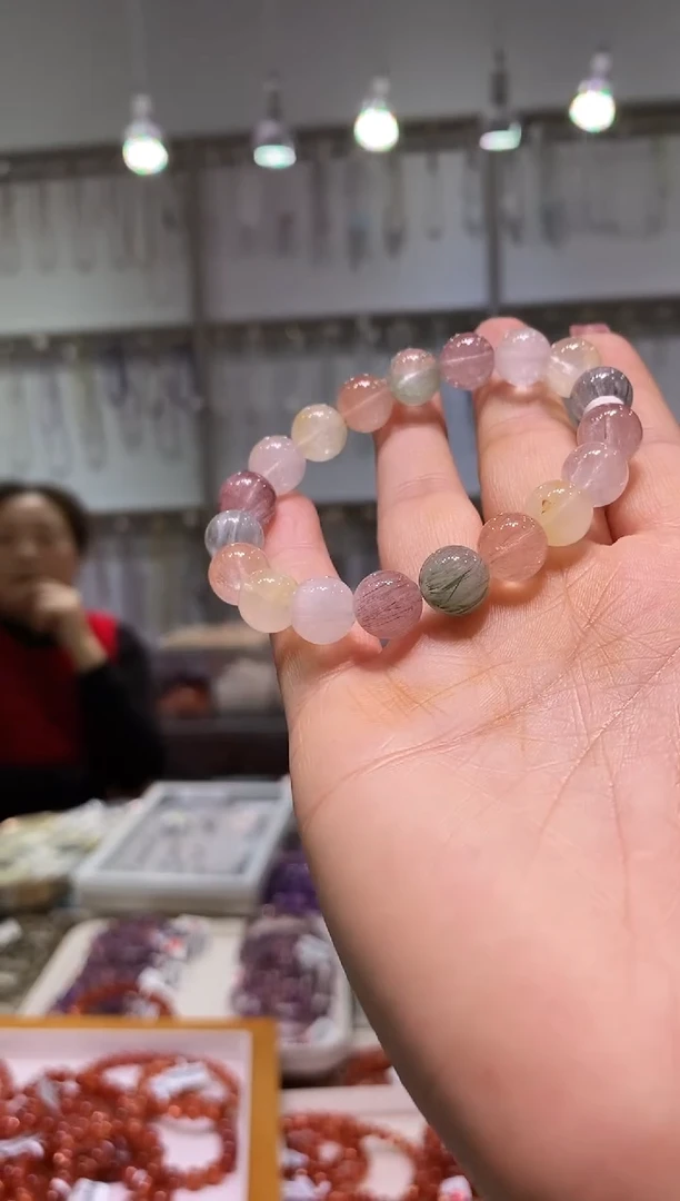 未镶嵌手链水晶多样性发其一10+