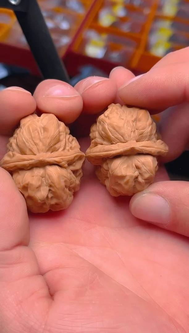 【闪购商品】文玩核桃把件35蛤蟆头