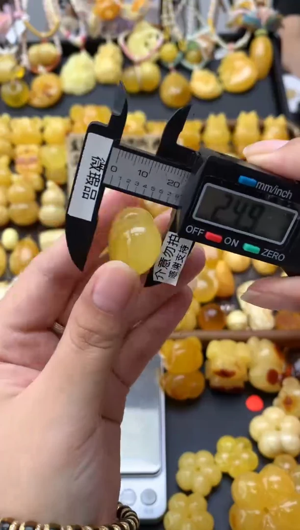 未镶嵌琥珀珠宝奇石080琥珀蜜蜡微瑕