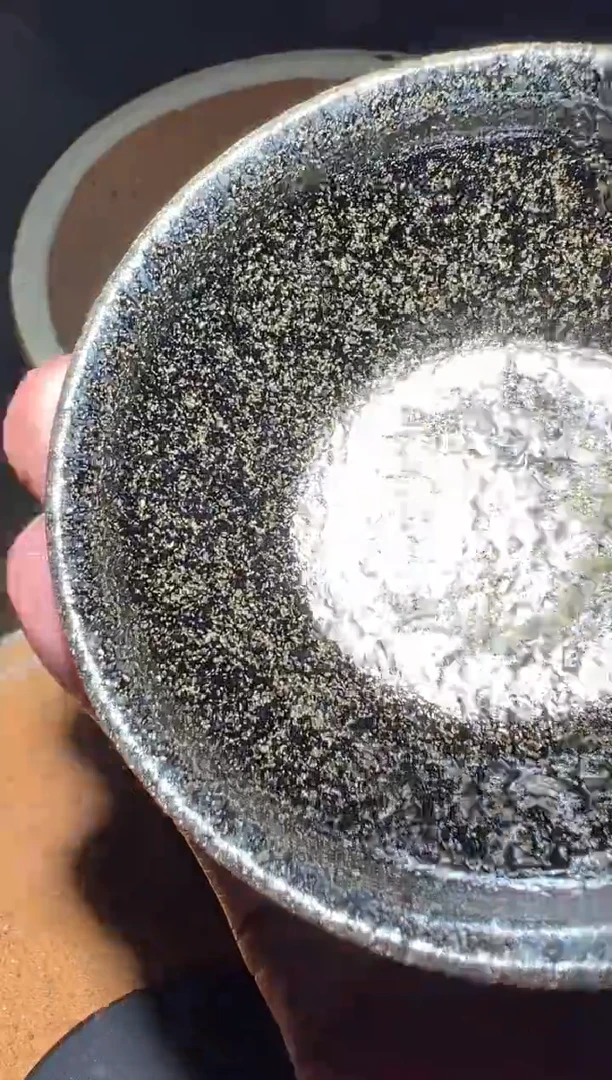 茶盏10素雨柴窑开窑现场360