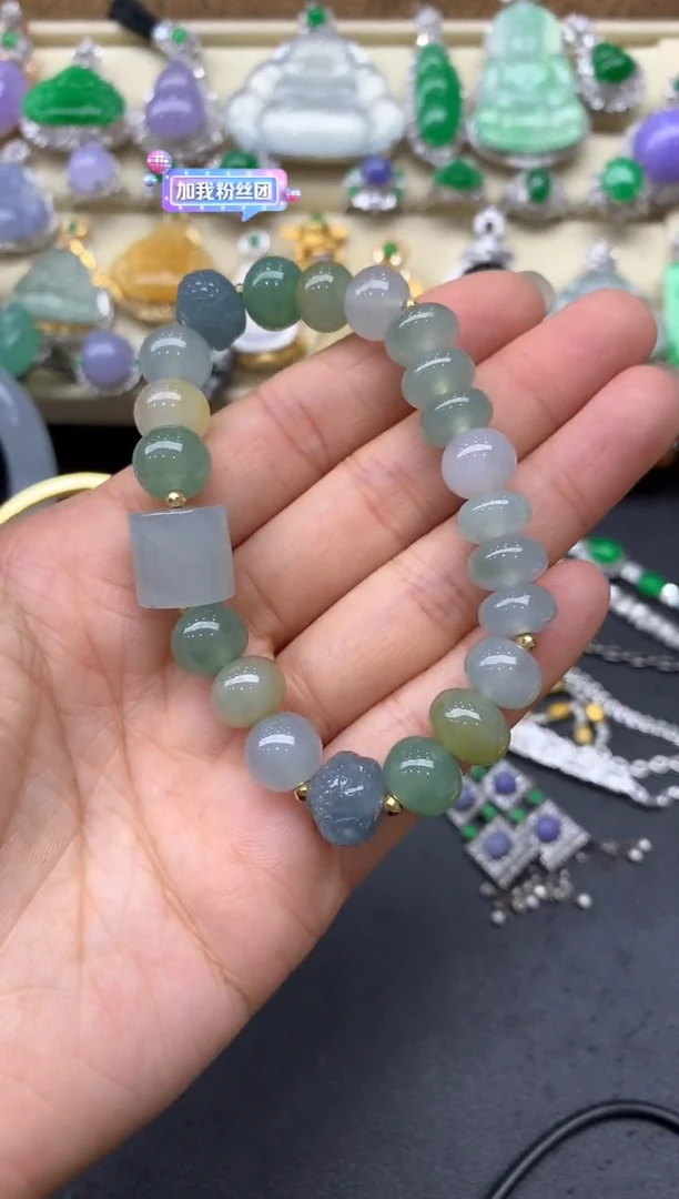 【闪购商品】翡翠手串未镶嵌172-中国好珍宝