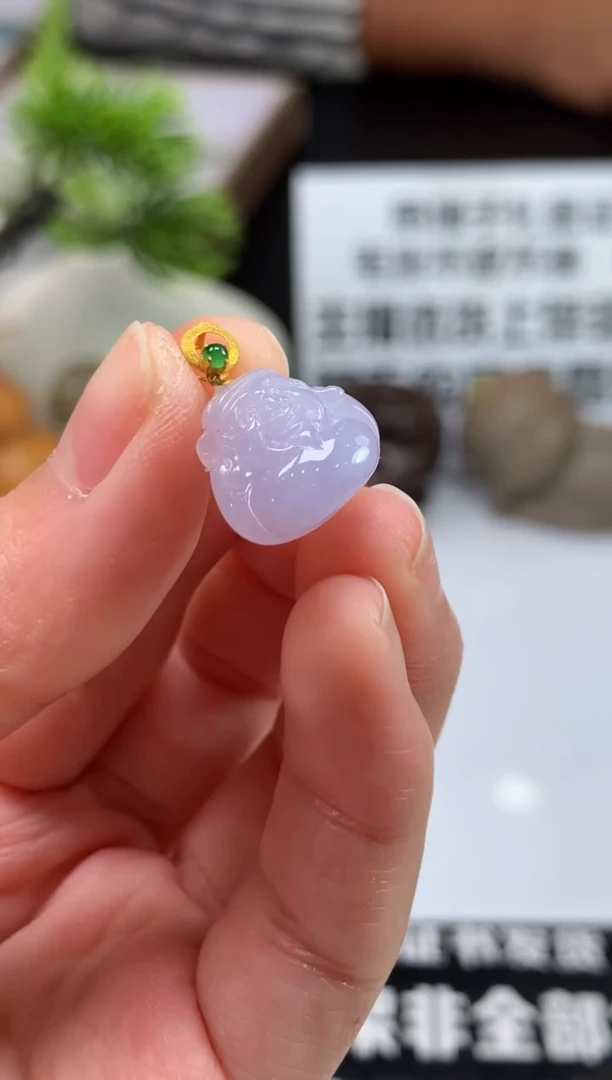 颈饰未镶嵌翡翠珠****灵---106282