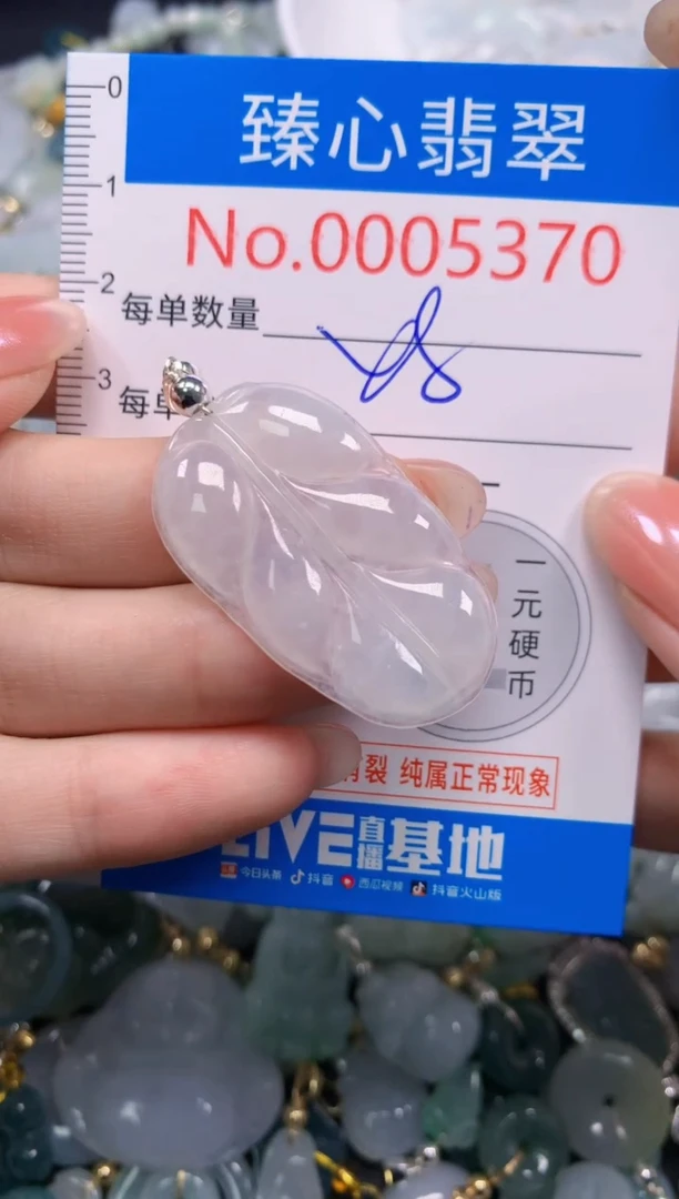 吊坠(不含链)未镶嵌翡翠5370