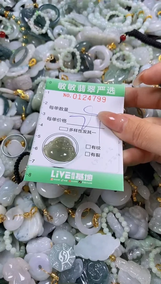 【闪购商品】翡翠颈饰未镶嵌闪购0124799