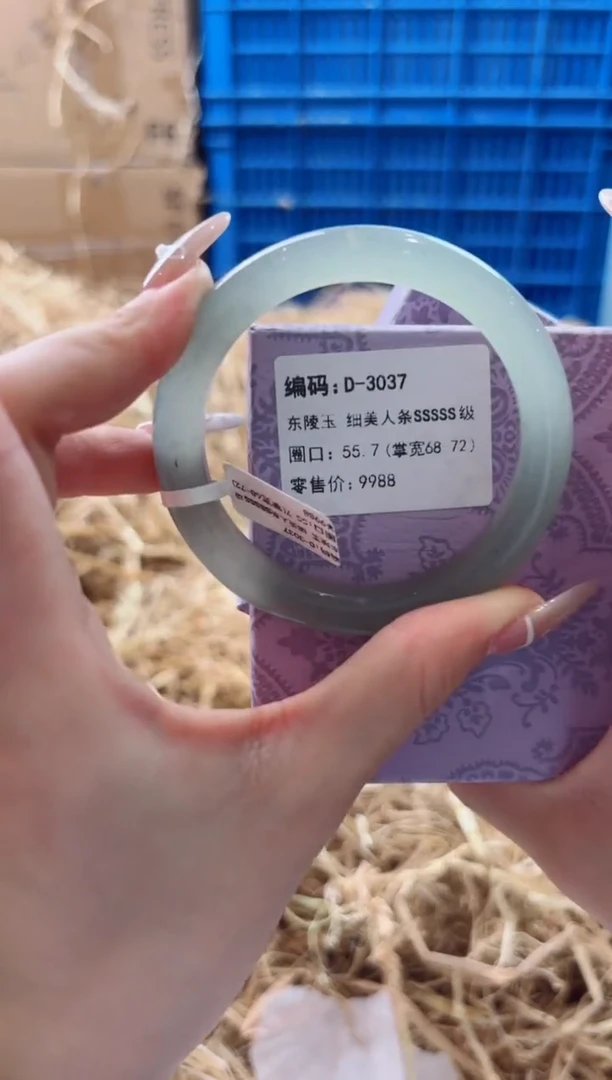 未镶嵌手镯石英质玉D-3037