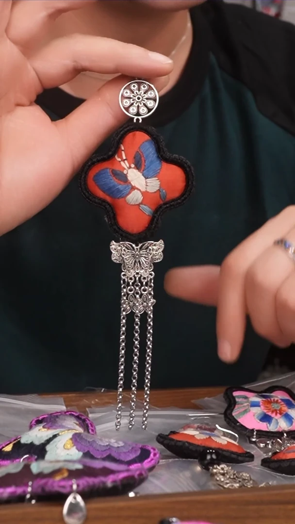 刺绣035  高吉文创 直播老绣