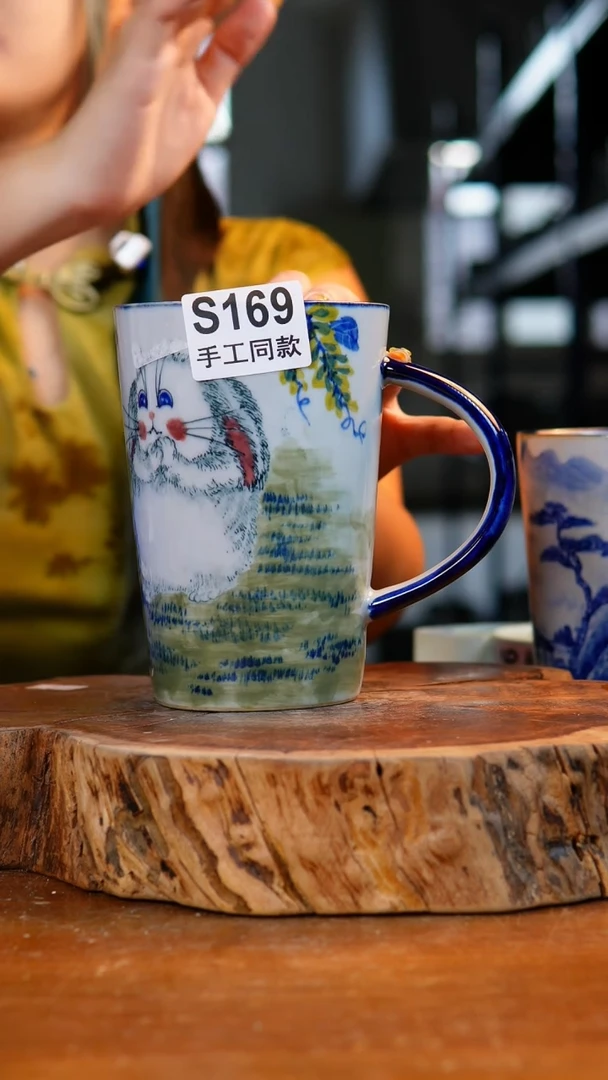 杯子169景德镇老陶泥杯子