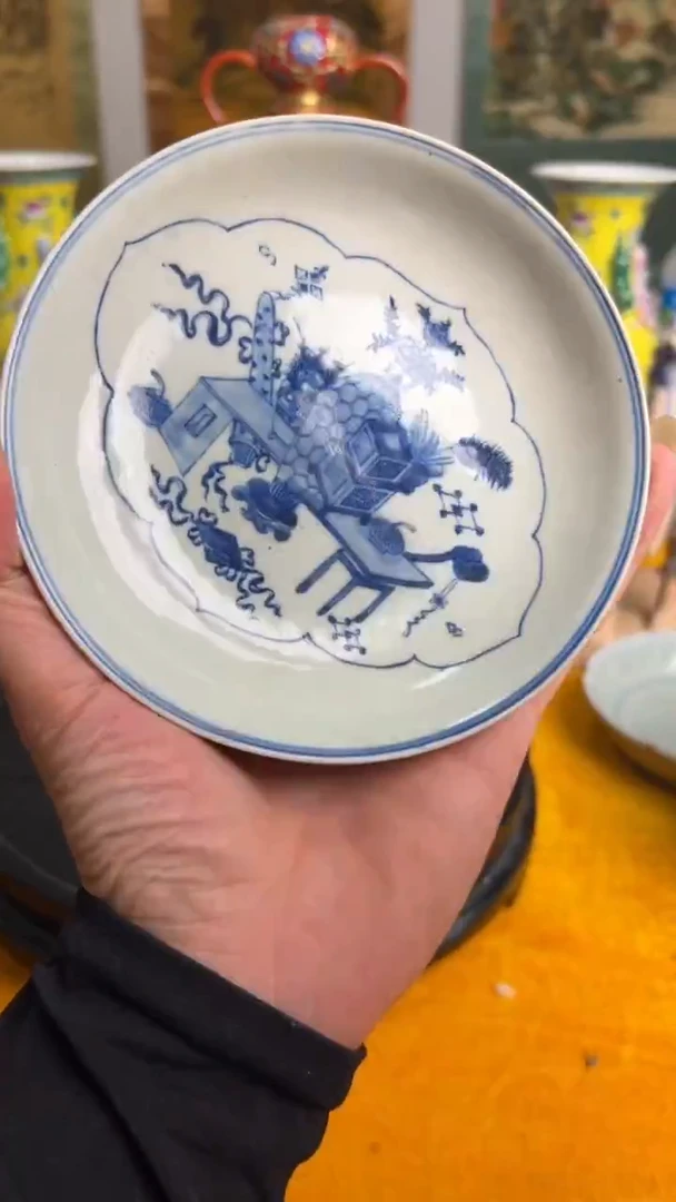 摆件陶瓷摆件一个A25