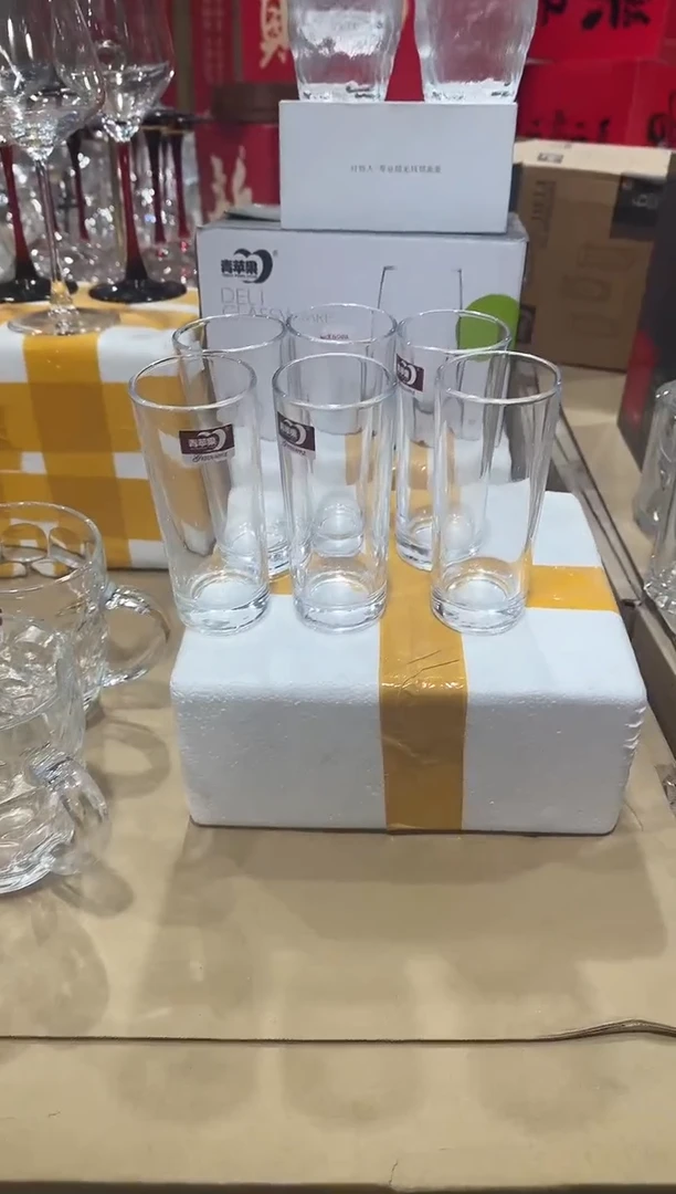 【闪购商品】玻璃无盖款青苹果直播价6只