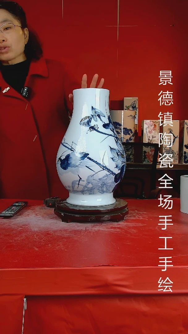 摆件陶瓷景德镇陶瓷 全场手工手绘