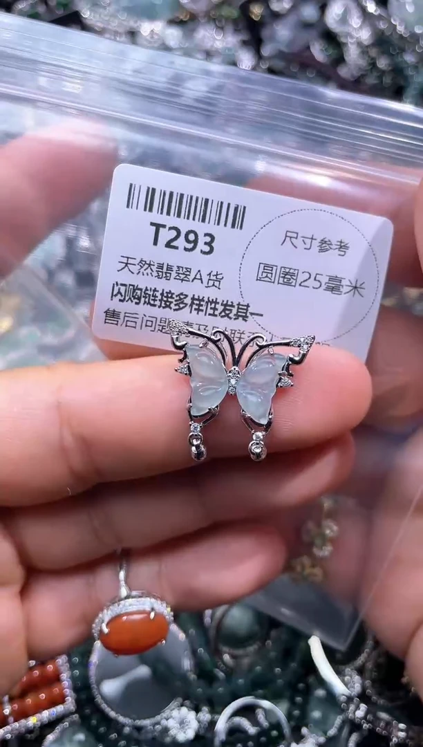 【闪购商品】翡翠颈饰未镶嵌T293吊坠