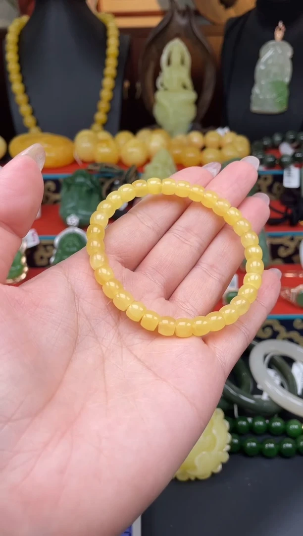 未镶嵌蜜蜡手串手串m021