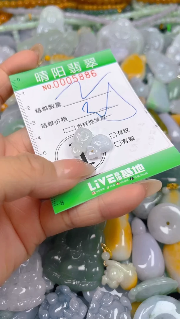 翡翠未镶嵌颈饰闪购0005886多样性发其二