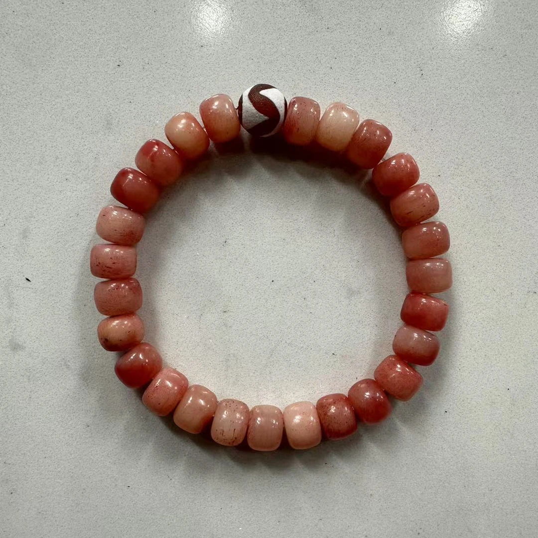 M25满血驼骨手串0.9cm*0.7cm