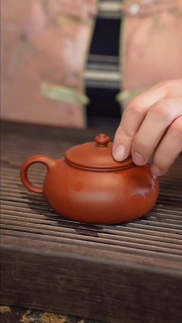 茶壶紫砂跳*全手