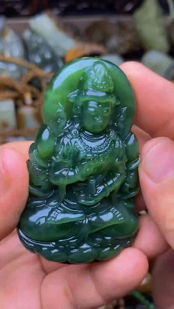 未镶嵌和田玉挂件1