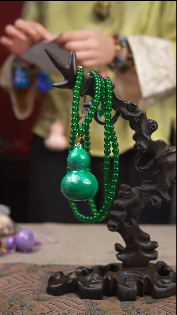 003玖澄文创漆艺葫芦国风配饰葫芦系列