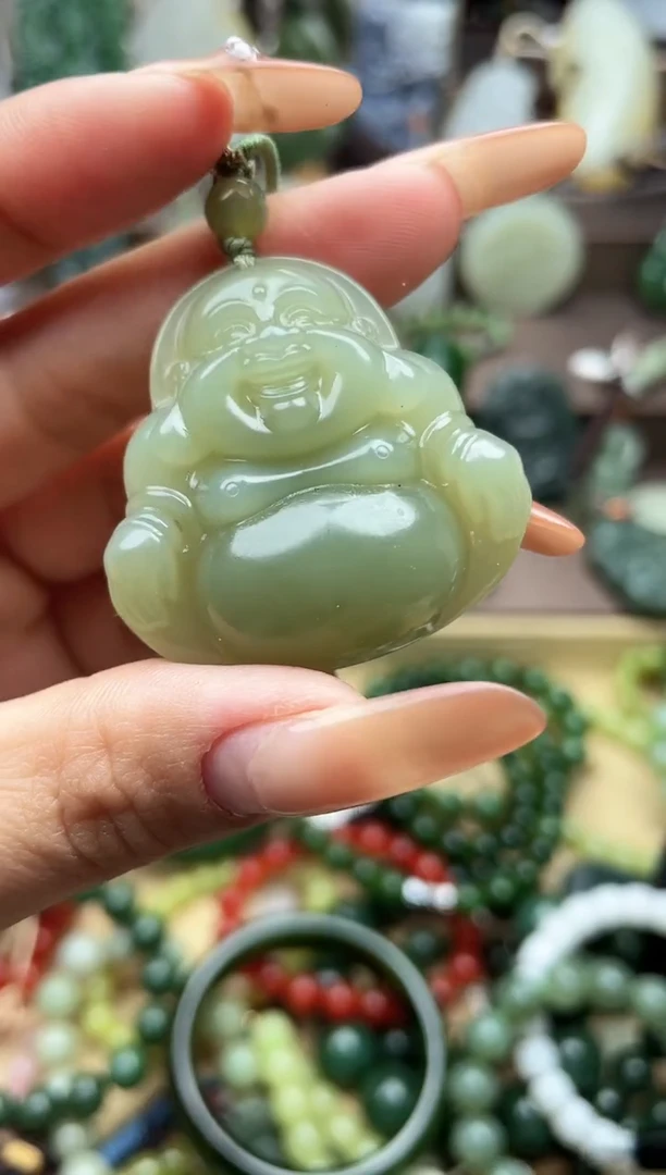 颈饰未镶嵌和田玉未镶嵌和田玉吊坠多样性拍一发一