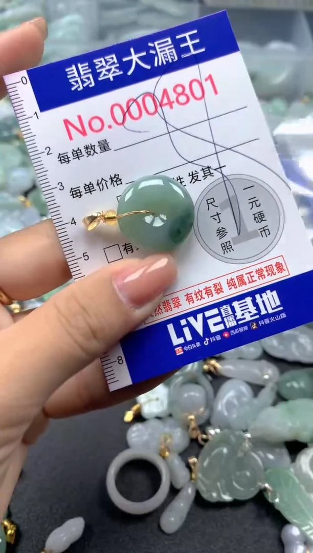 颈饰未镶嵌翡翠4801